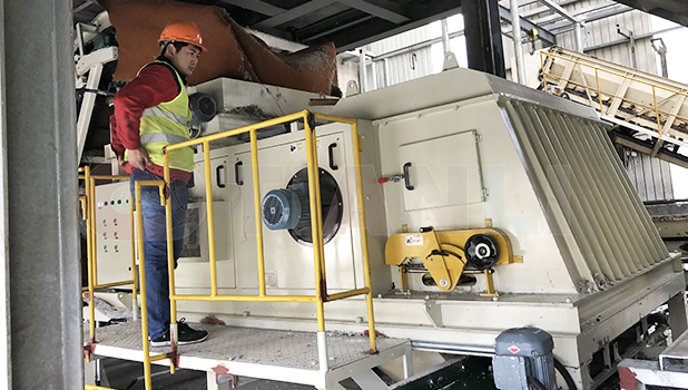 平湖紙?jiān)香~鋁分選現(xiàn)場