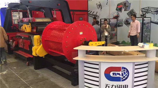 關于渦電流分選機的擺放討論